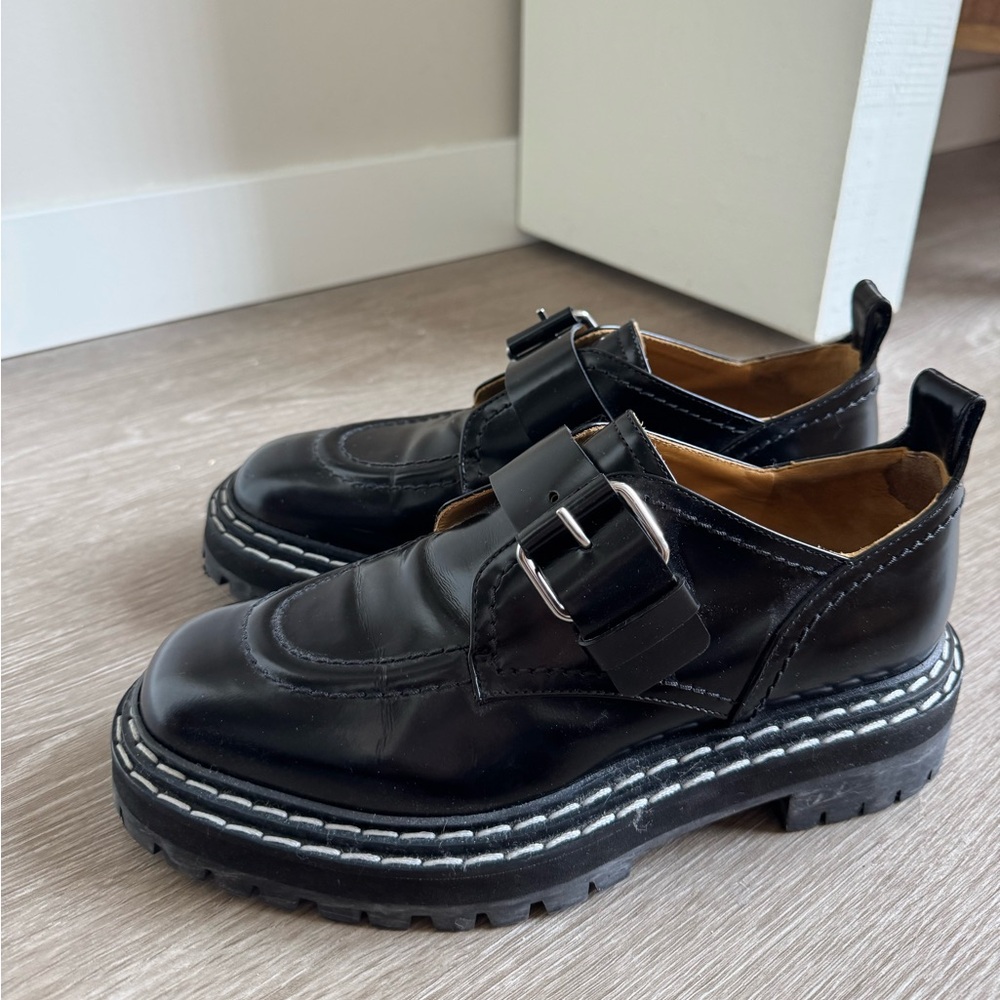proenza schouler lug sole loafers - size 8.5